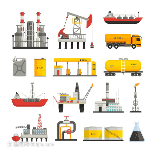 石油工業運輸與生產結構概覽